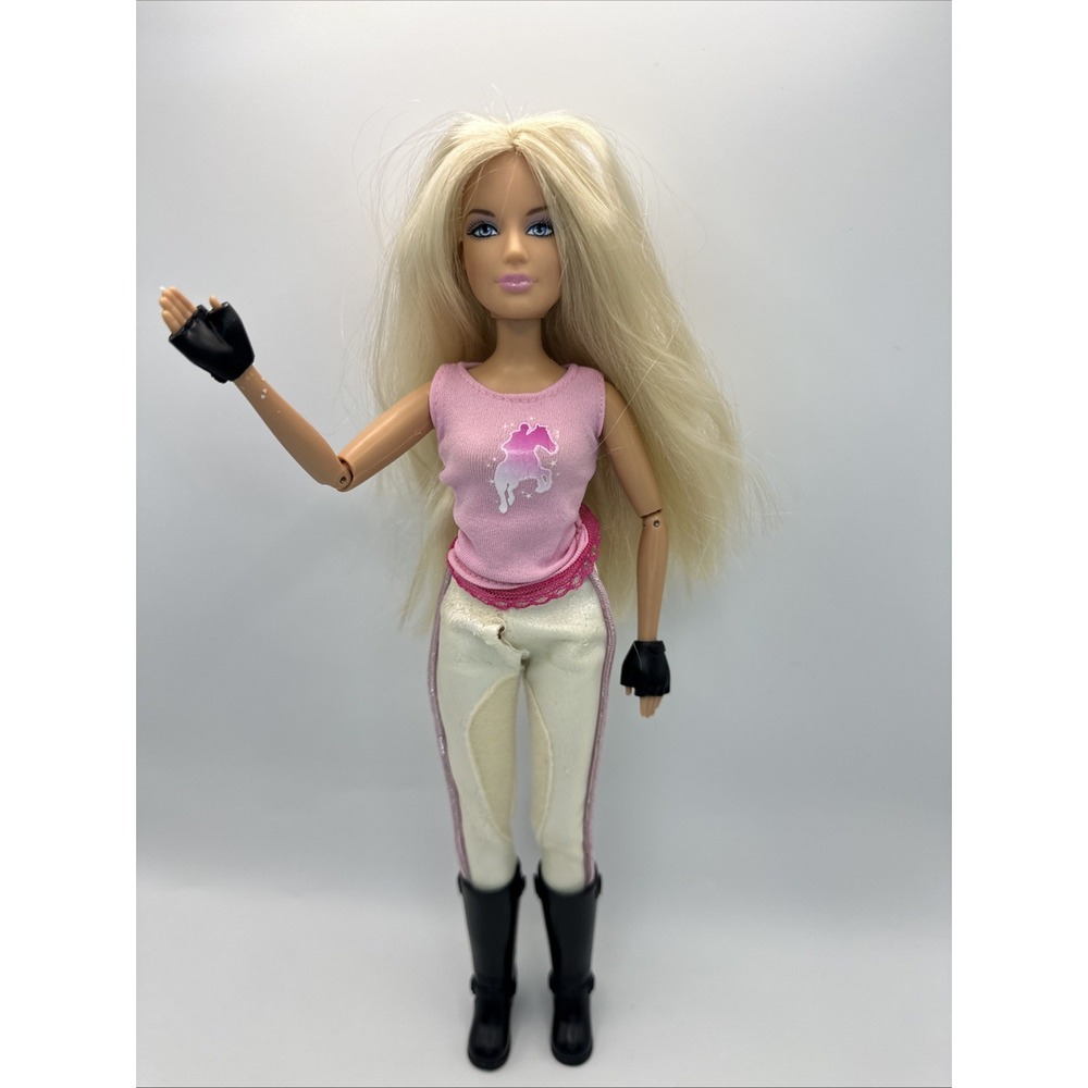 Barbie Jumping Tawny Doll with Gloves and Boots 2006
